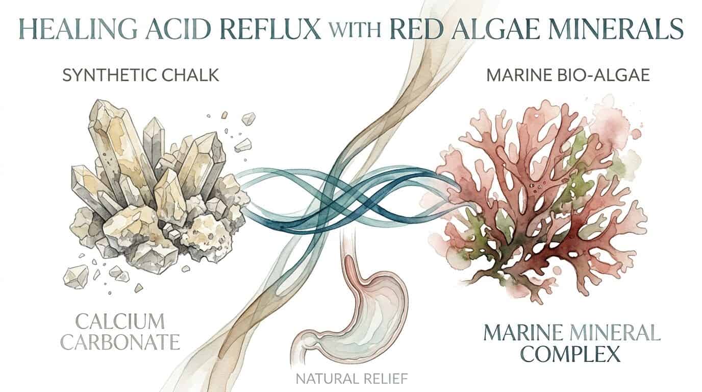 Healing Acid Reflux With Red Algae Minerals