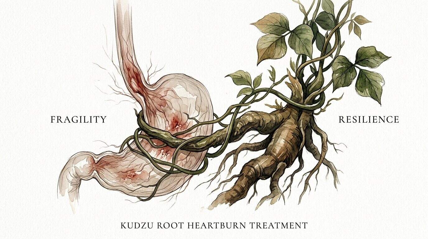 Kudzu Root Heartburn Treatment