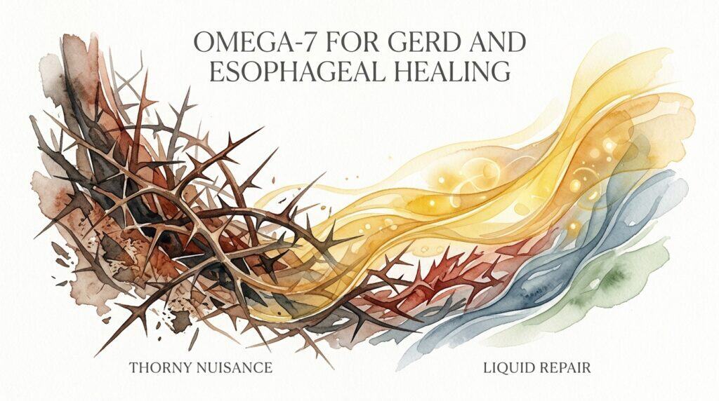 Omega-7 For Gerd And Esophageal Healing